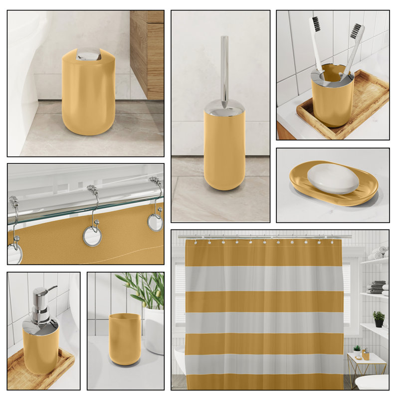 Clara Clark 20 Piece Complete Bathroom Accessory Set with Shower